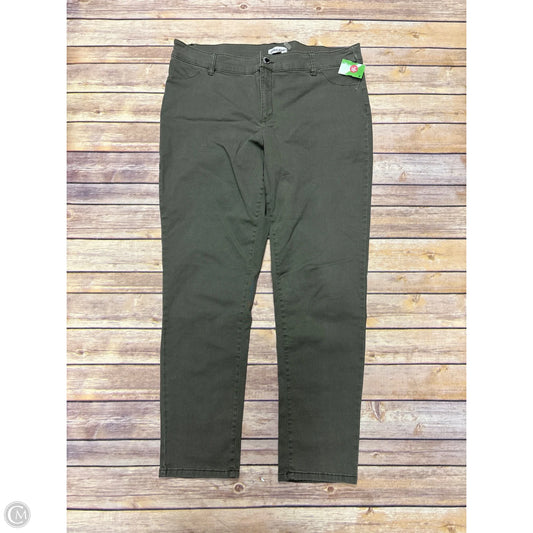 Pants Chinos & Khakis By Calvin Klein In Green, Size: 14