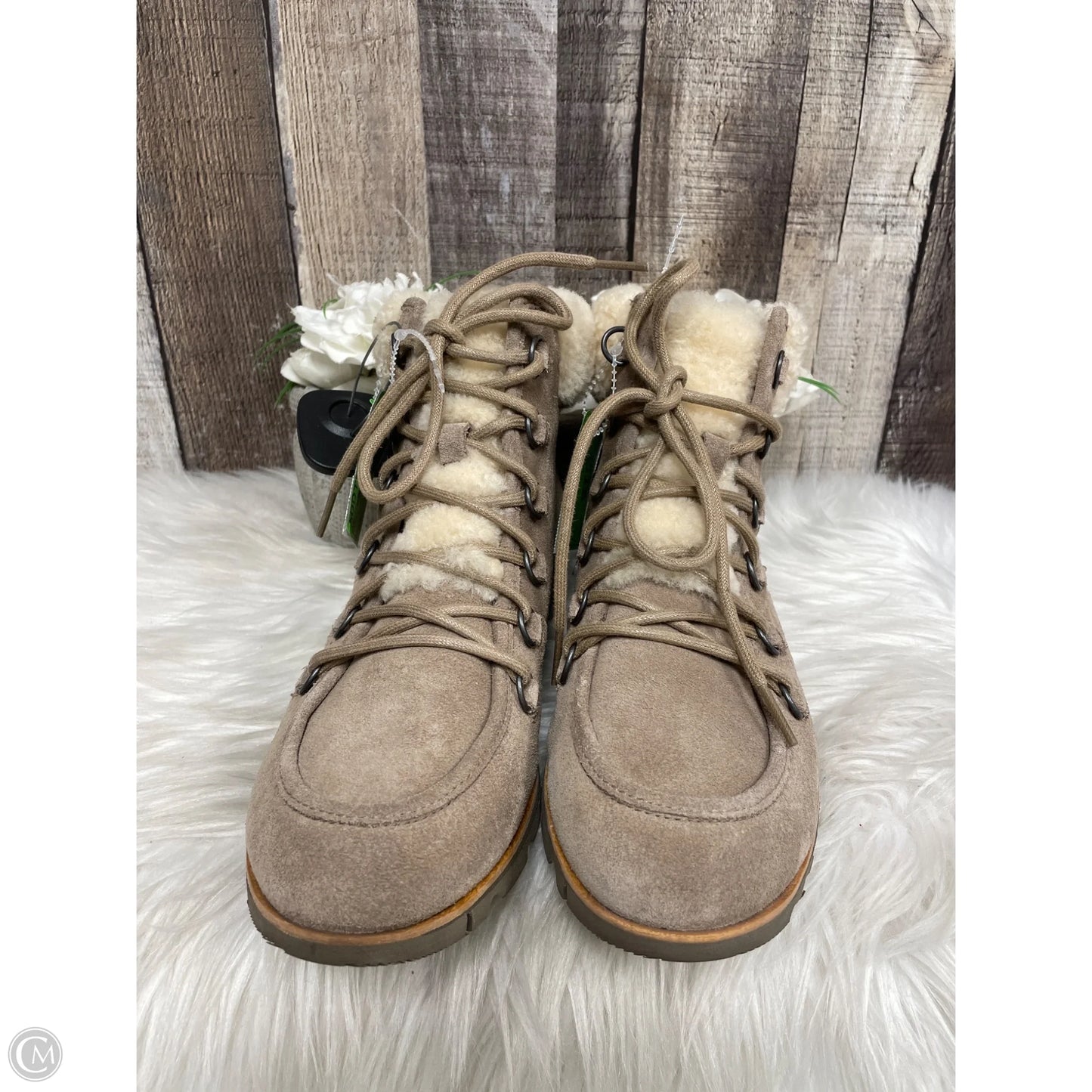 Boots Snow By Sorel In Tan, Size: 8