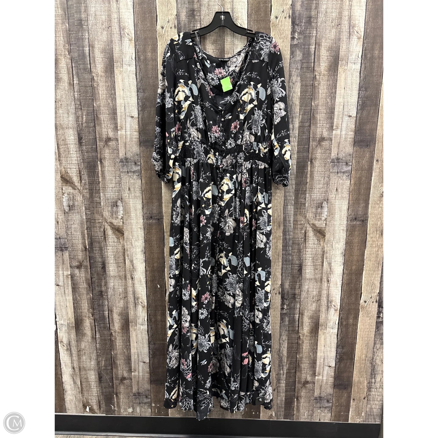 Dress Casual Maxi By City Chic In Black, Size: Xl