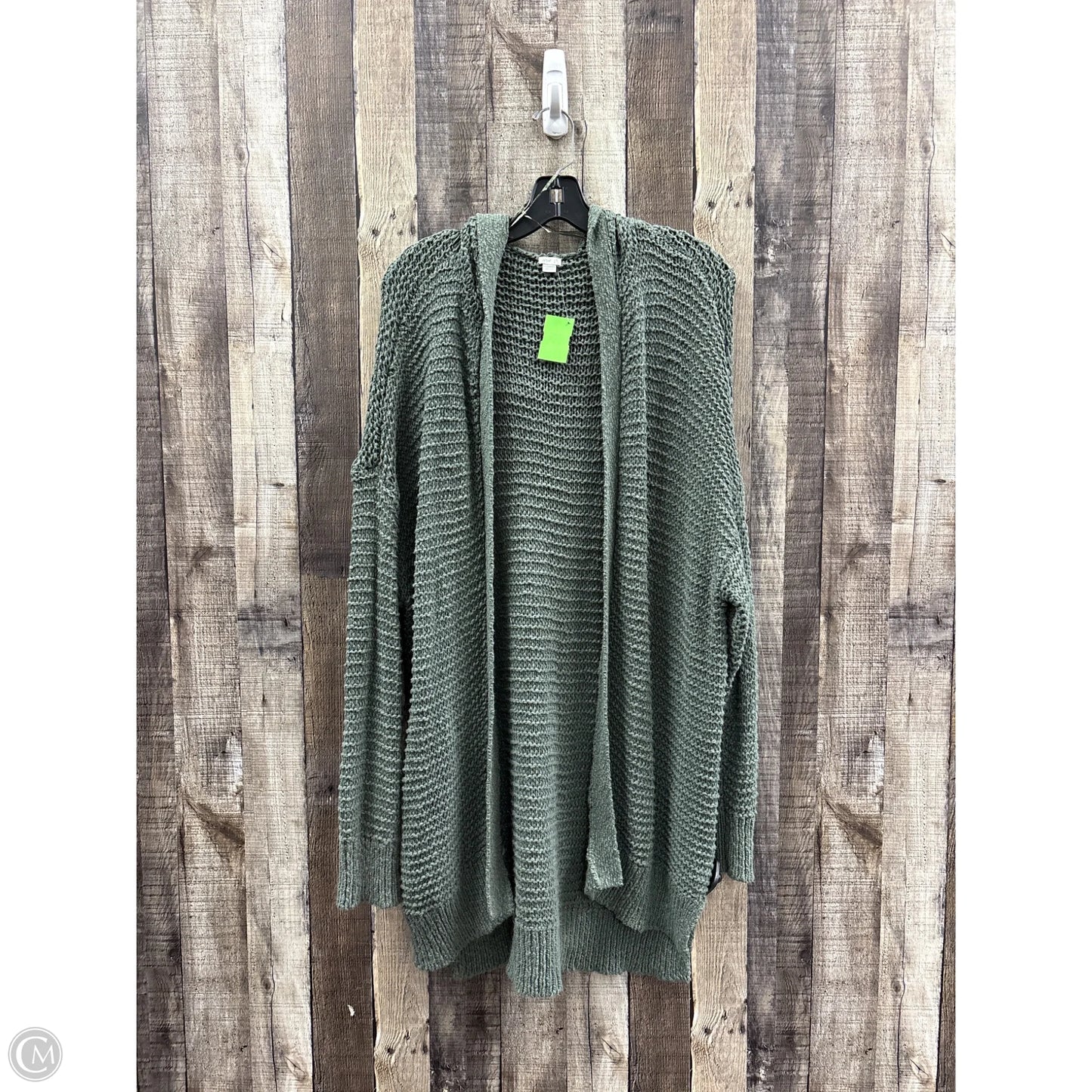 Sweater Cardigan By Aerie In Green, Size: L