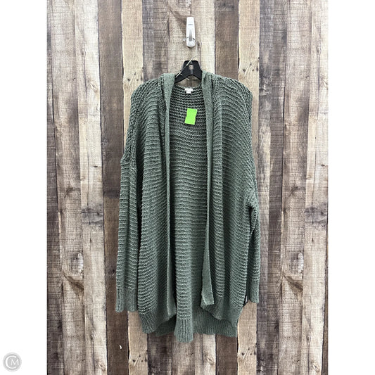 Sweater Cardigan By Aerie In Green, Size: L