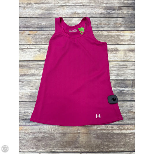 Athletic Tank Top By Under Armour In Pink, Size: L