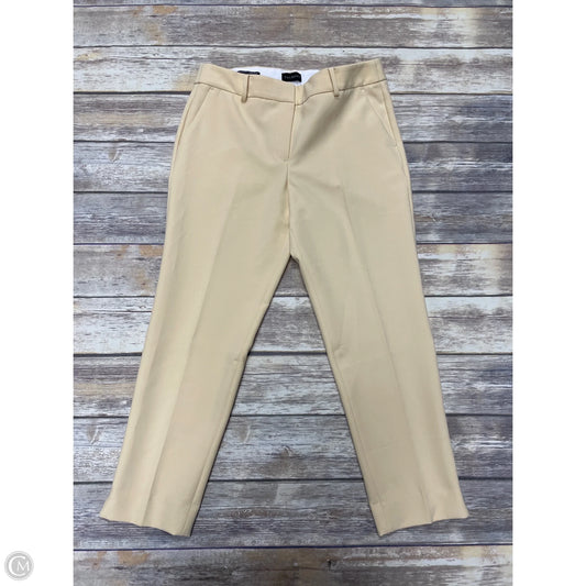 Pants Cropped By Talbots In Yellow, Size: 10p