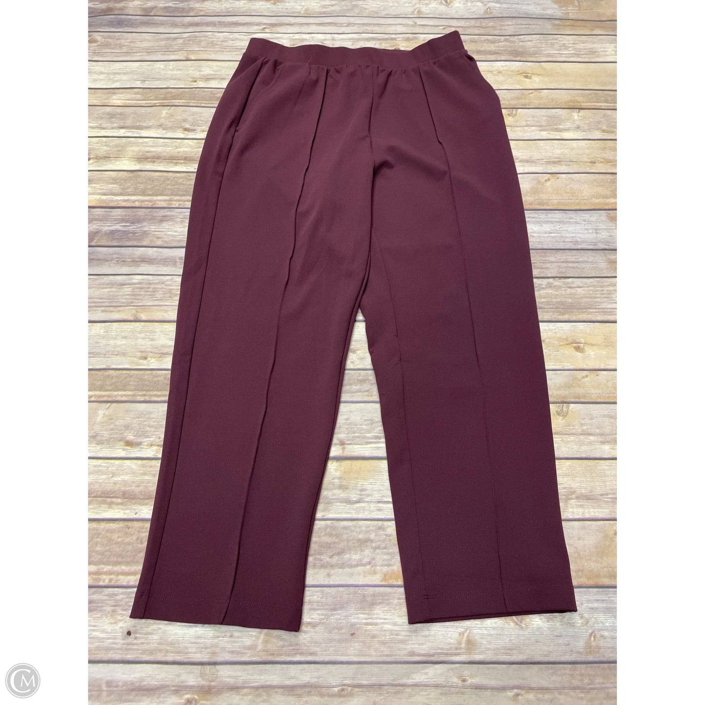 Pants Dress By Loft In Maroon, Size: L