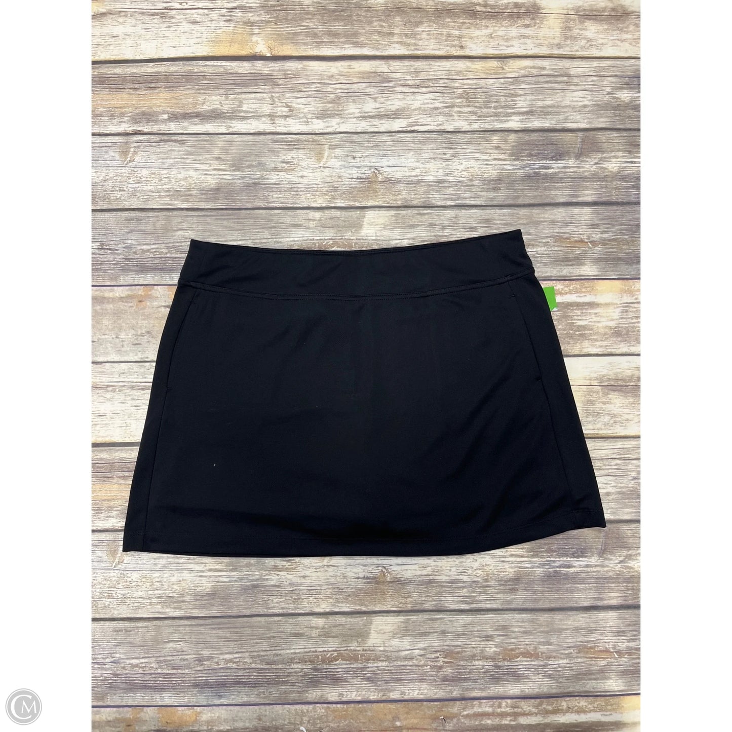 Athletic Skort By Cme In Black, Size: Xxl