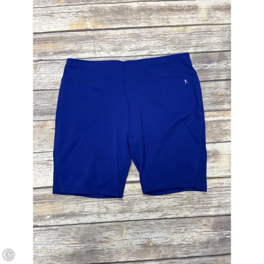 Athletic Shorts By Danskin Now In Blue, Size: Xl