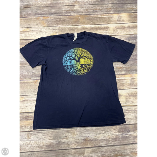 Top Short Sleeve Basic By Cme In Navy, Size: Xl