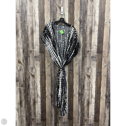 Swimwear Cover-up By Cmf In Black & White, Size: Osfm