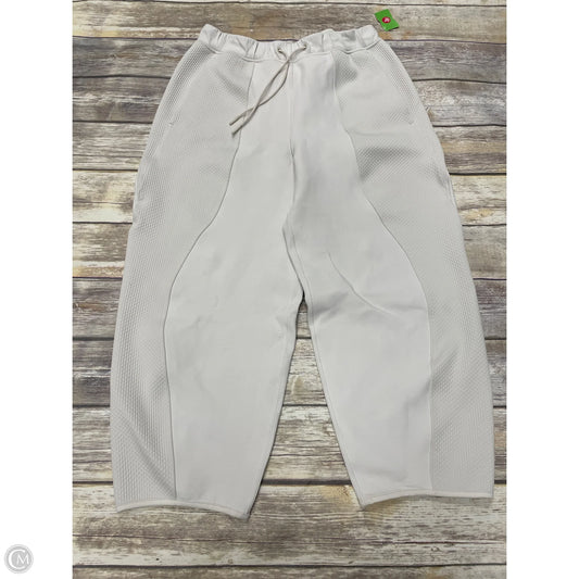 Athletic Pants By Lululemon In Cream, Size: L