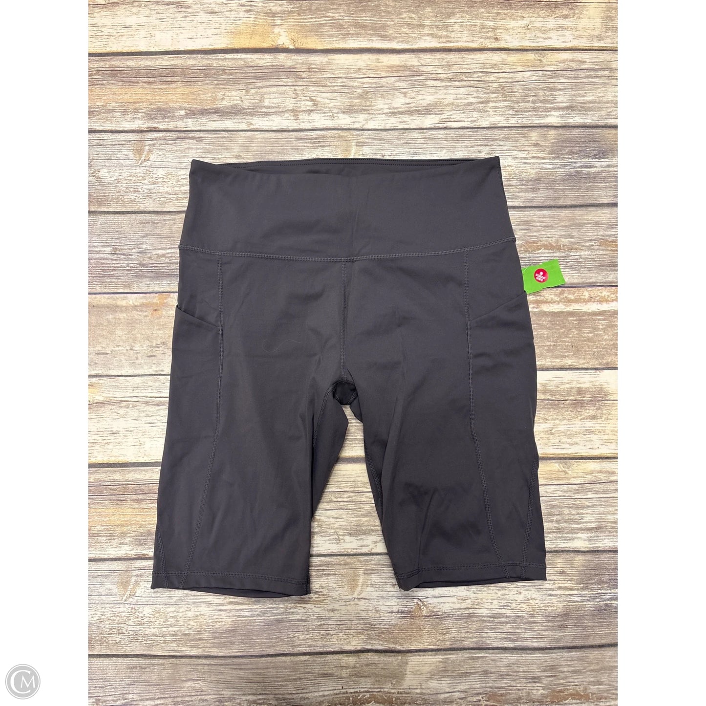 Athletic Shorts By Ododos In Grey, Size: 2x