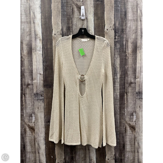 Swimwear Cover-up By Cme In Gold, Size: S