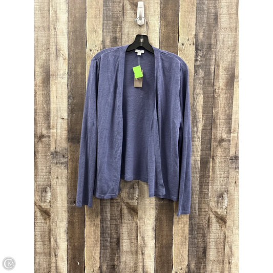 Cardigan By J. Jill In Blue, Size: L