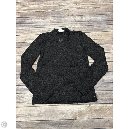 Top Long Sleeve By Loft In Black, Size: Xs
