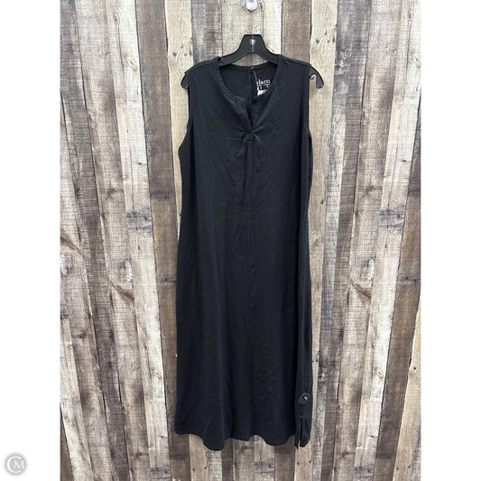 Dress Casual Maxi By D&co. In Black, Size: M