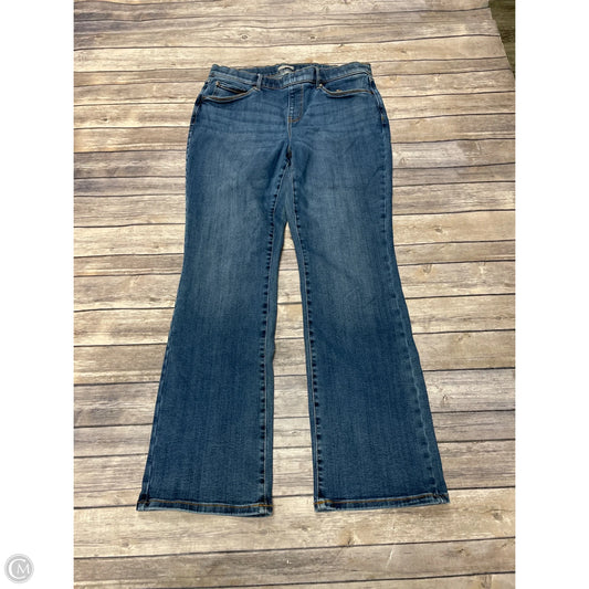 Jeans Straight By Falls Creek In Blue Denim, Size: L