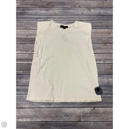 Top Sleeveless By Sanctuary In Cream, Size: Xs