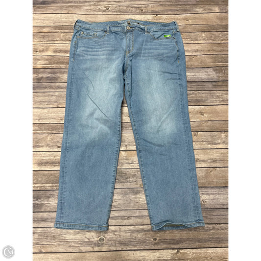 Jeans Boyfriend By Torrid In Blue Denim, Size: 20