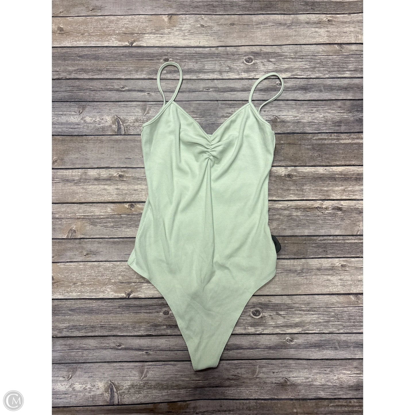 Bodysuit By American Eagle In Green, Size: M