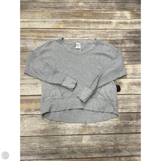 Top Long Sleeve By Aerie In Grey, Size: Xs