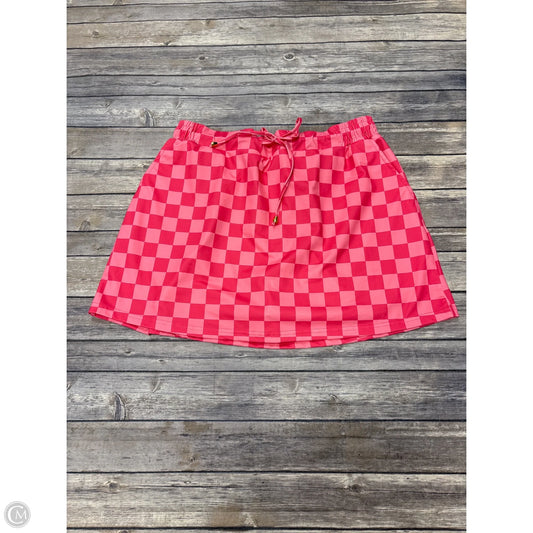 Athletic Skort By Jess Lea In Pink, Size: 2x