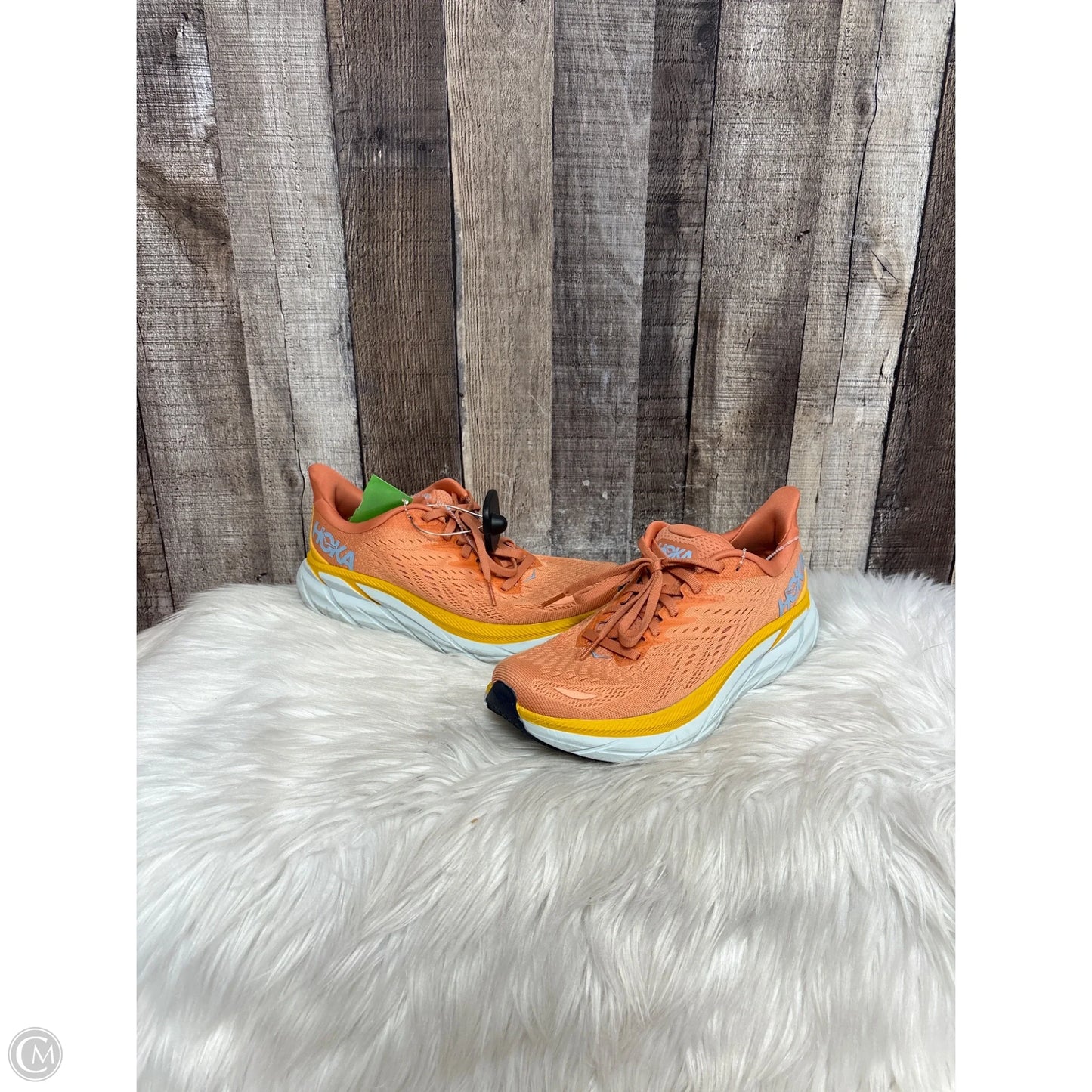 Shoes Athletic By Hoka In Orange, Size: 8