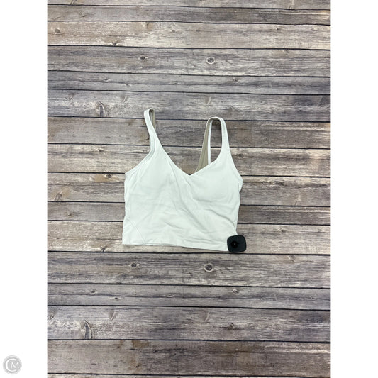 Athletic Bra By Lululemon In White, Size: 2