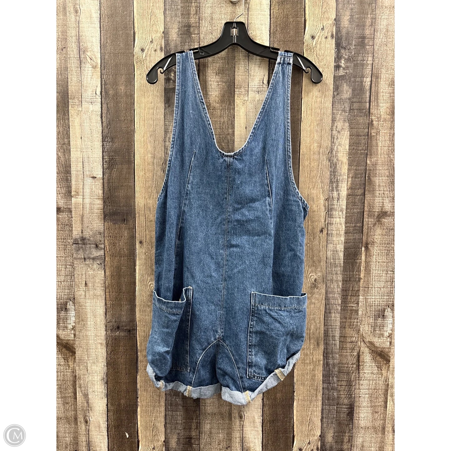 Shortalls By We The Free In Blue Denim, Size: Xs