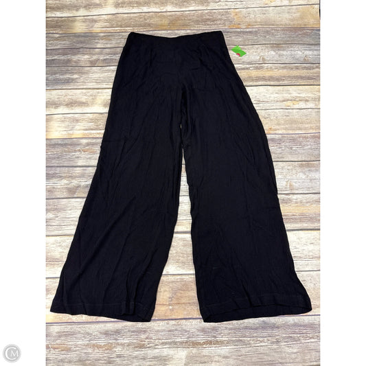Pants Wide Leg By Lauren By Ralph Lauren In Black, Size: L