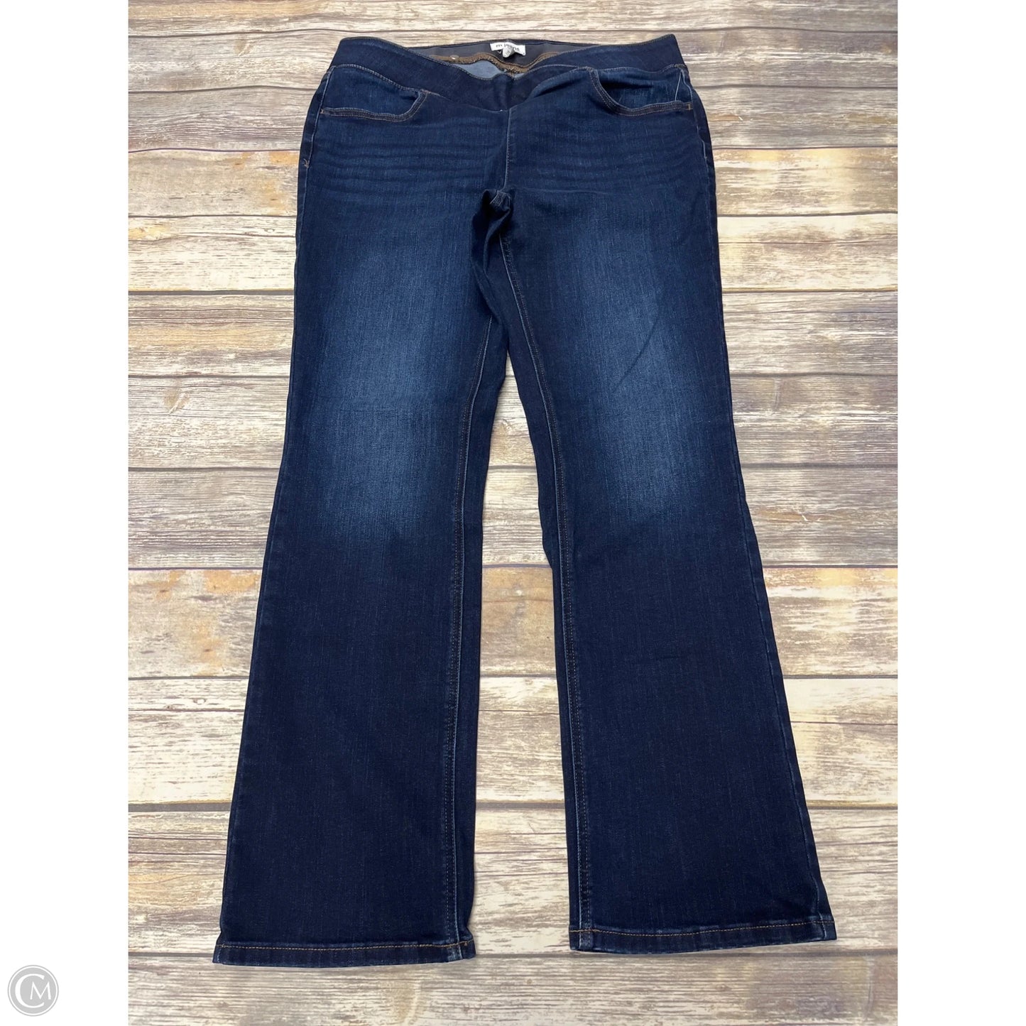 Jeans Boot Cut By Maurices In Blue Denim, Size: 16