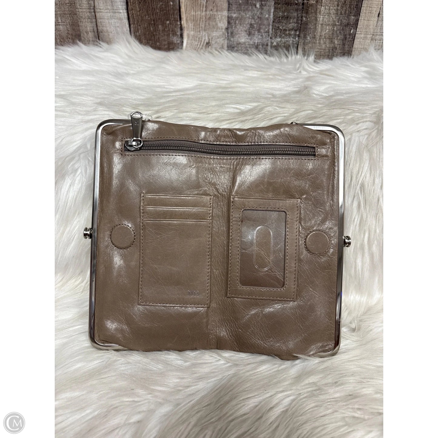 Clutch Leather By Hobo Intl, Size: Medium