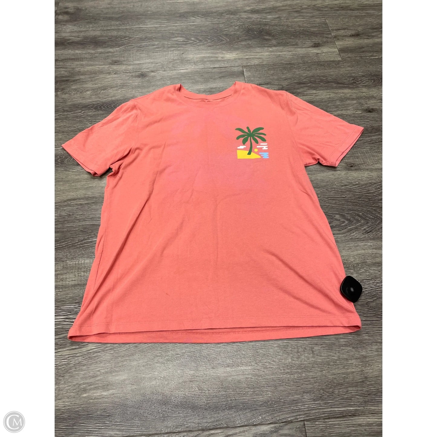 Top Short Sleeve Basic By Old Navy In Orange, Size: M