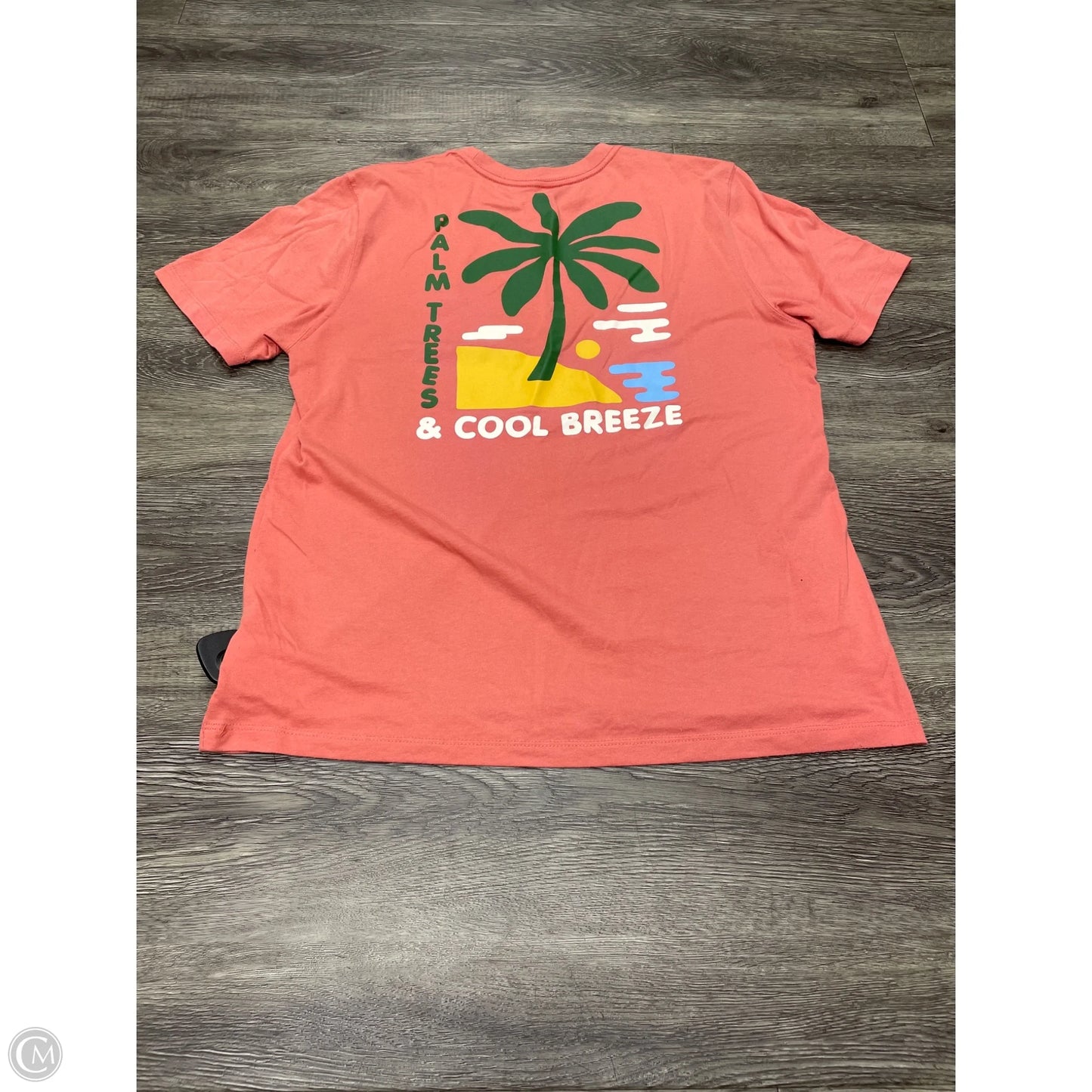 Top Short Sleeve Basic By Old Navy In Orange, Size: M