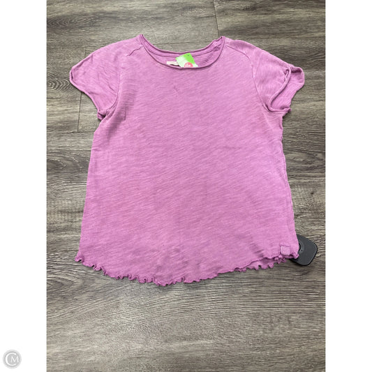 Top Short Sleeve Basic By We The Free In Purple, Size: S