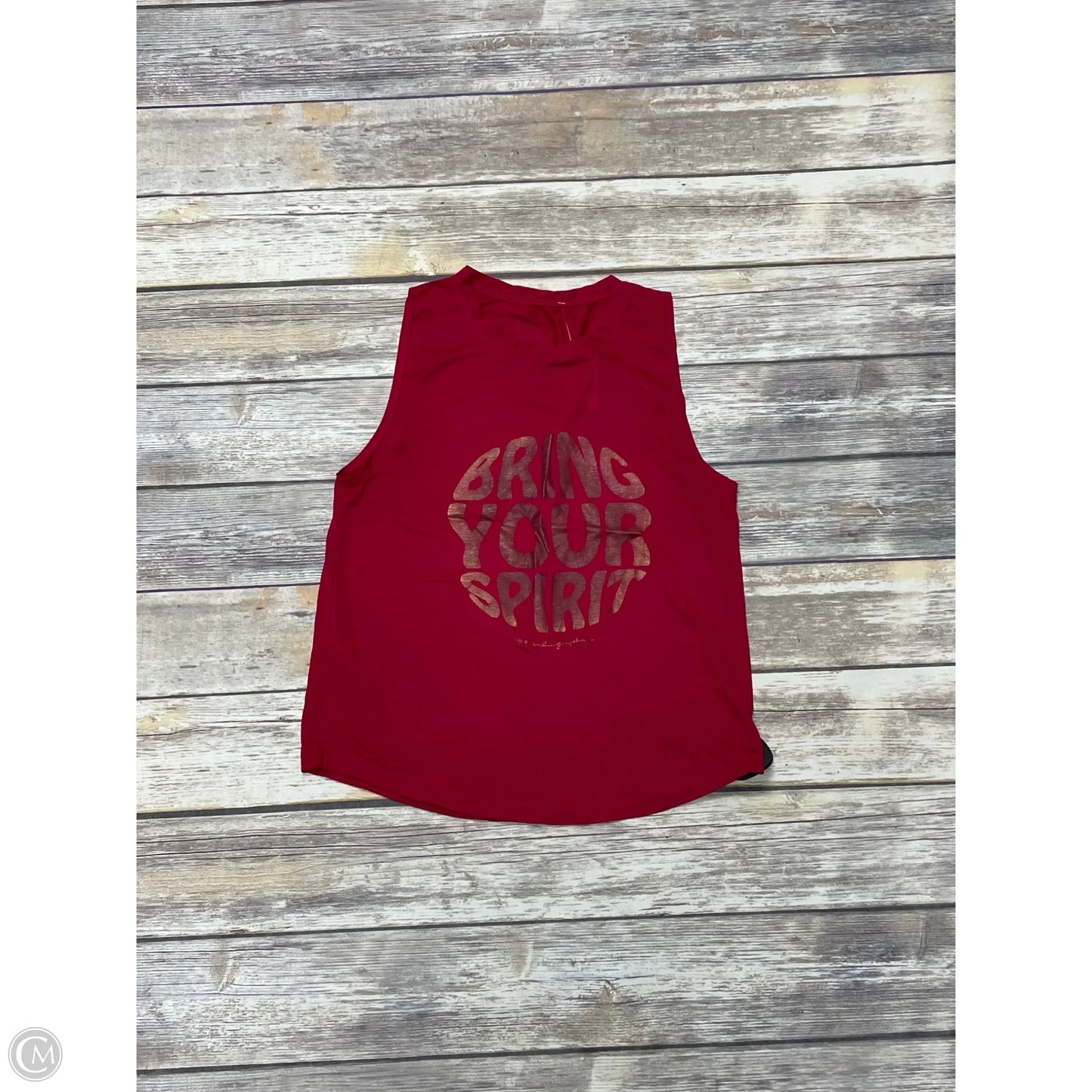 Tank Top By Spiritual Gangster In Red, Size: S