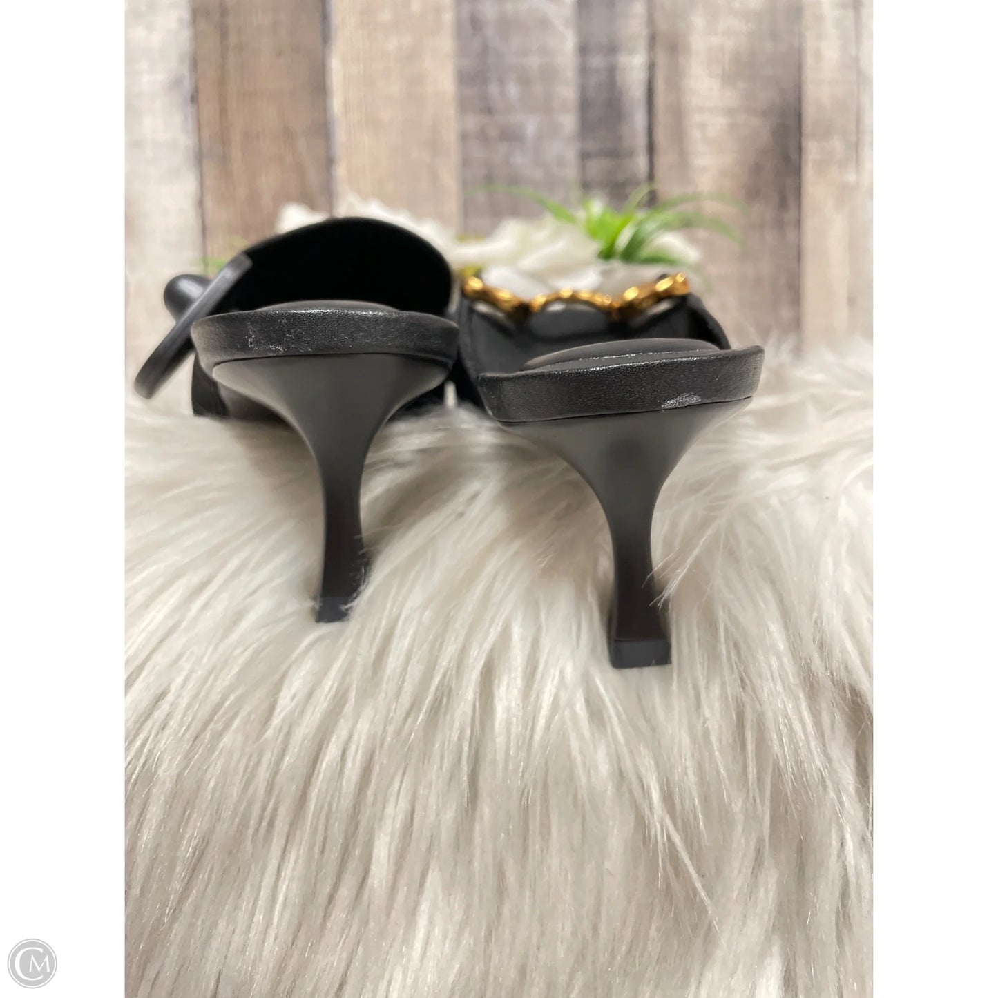Shoes Heels Kitten By Cme In Black, Size: 6.5