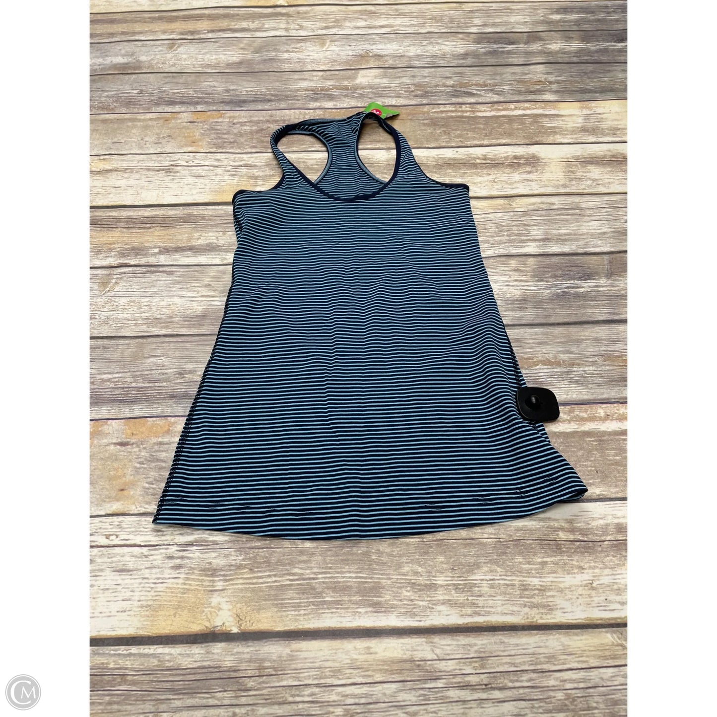 Athletic Tank Top By Lululemon In Striped Pattern, Size: Xs