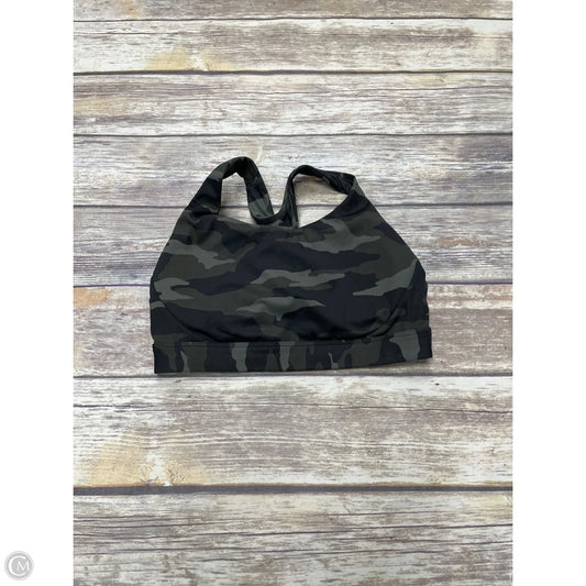 Athletic Bra By Athleta In Camouflage Print, Size: Xs