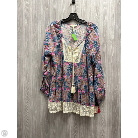 Top Long Sleeve By Matilda Jane In Multi-colored, Size: M