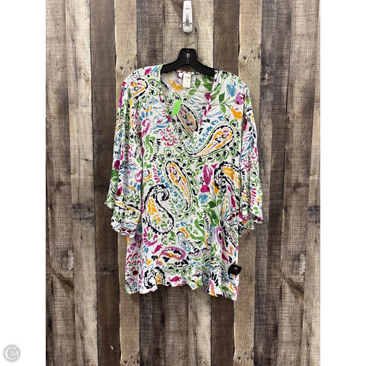 Swimwear Cover-up By Anne Cole In Multi-colored, Size: M