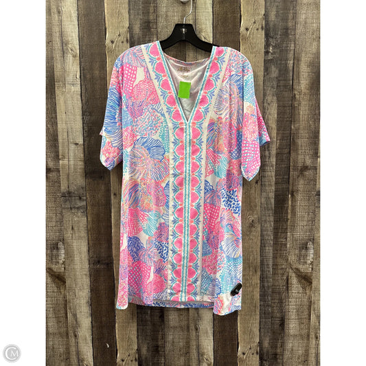 Swimwear Cover-up Designer By Lilly Pulitzer In Multi-colored, Size: S