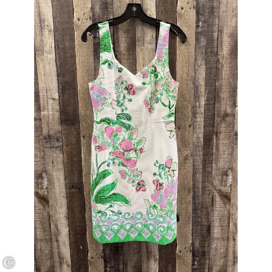 Dress Designer By Lilly Pulitzer In Green & Pink, Size: S