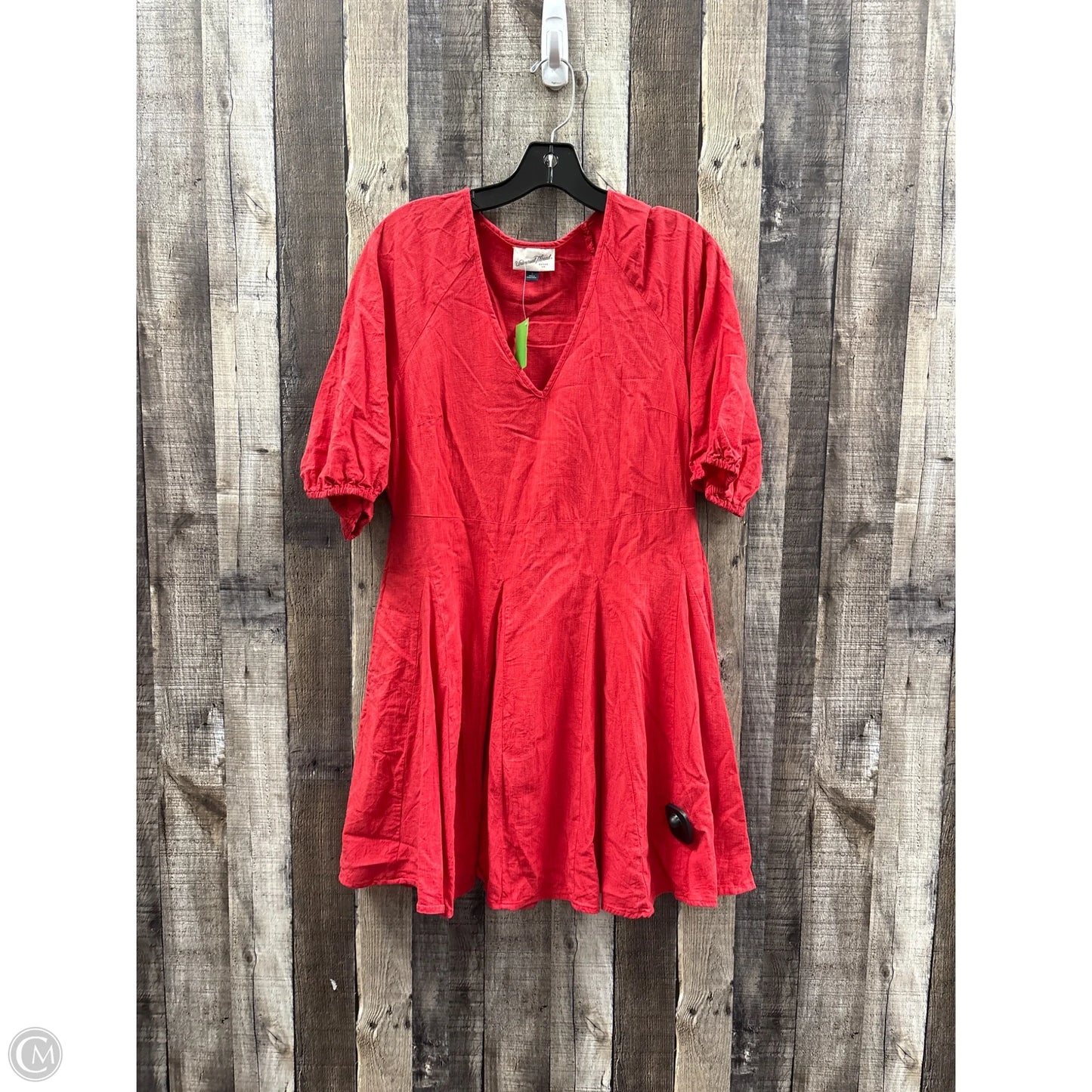 Dress Casual Short By Universal Thread In Red, Size: S