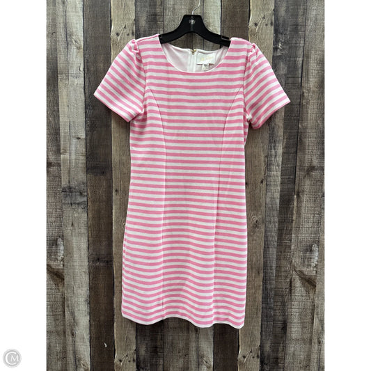 Dress Designer By Lilly Pulitzer In Pink & White, Size: S