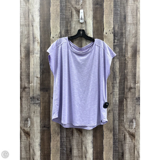 Athletic Tank Top By L.l. Bean In Purple, Size: L