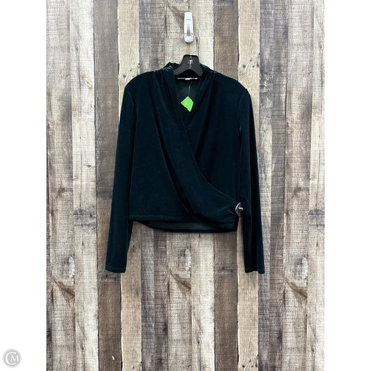Top Long Sleeve By Loft In Green, Size: L
