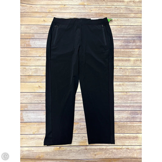 Athletic Pants By Chicos In Black, Size: L