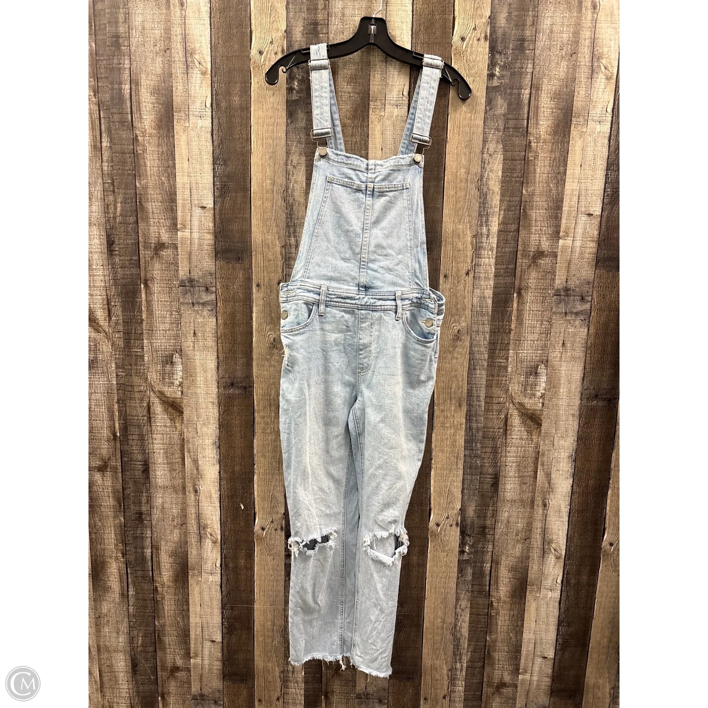 Overalls By Paige In Blue Denim, Size: 6