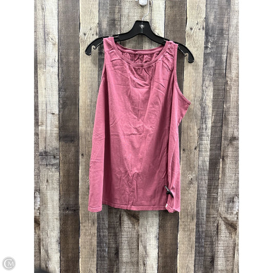 Top Sleeveless Basic By Pact In Mauve, Size: Xxl
