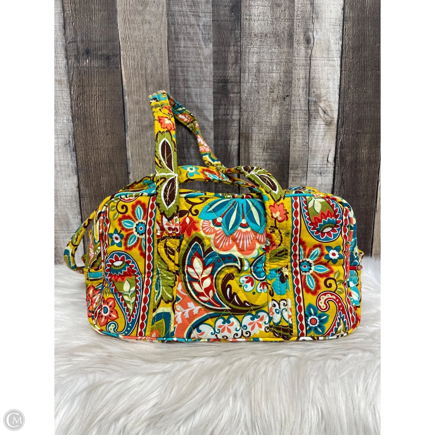 Handbag By Vera Bradley, Size: Medium