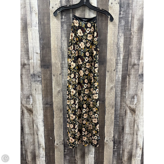 Dress Casual Midi By Forever 21 In Black, Size: M
